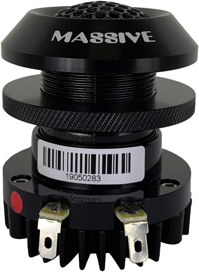 Car Audio Tweeter, 57mm, 140 Watt, Titanium Diaphragm, Aluminum Phase Plug H53471