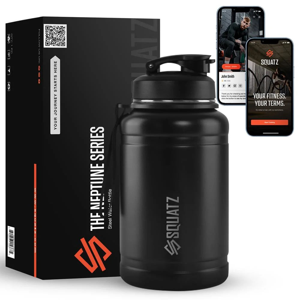 74 Oz Stainless Steel Vacuum Insulated Water Bottle with Handle U700892