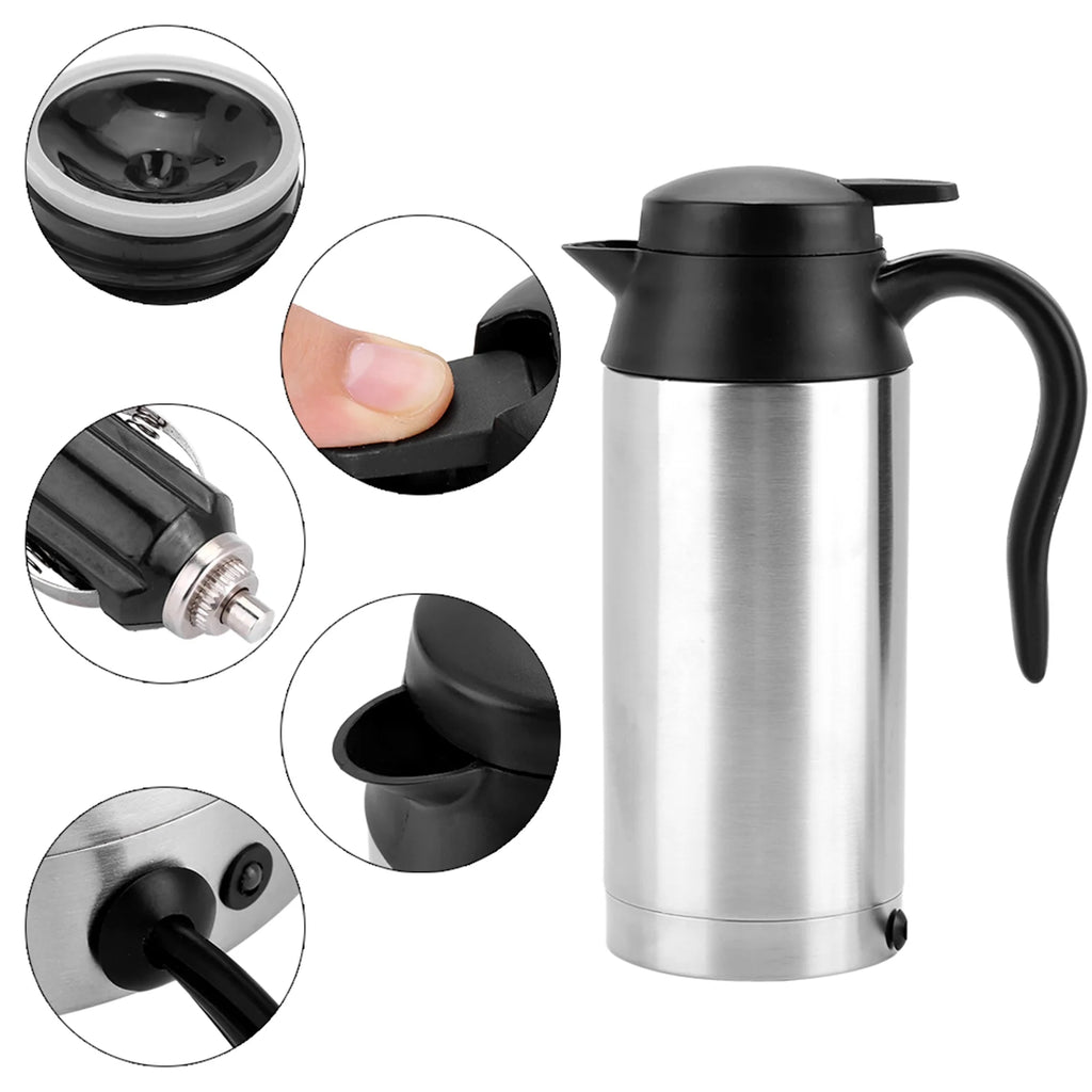 750ml Stainless Steel Car Kettle G584460