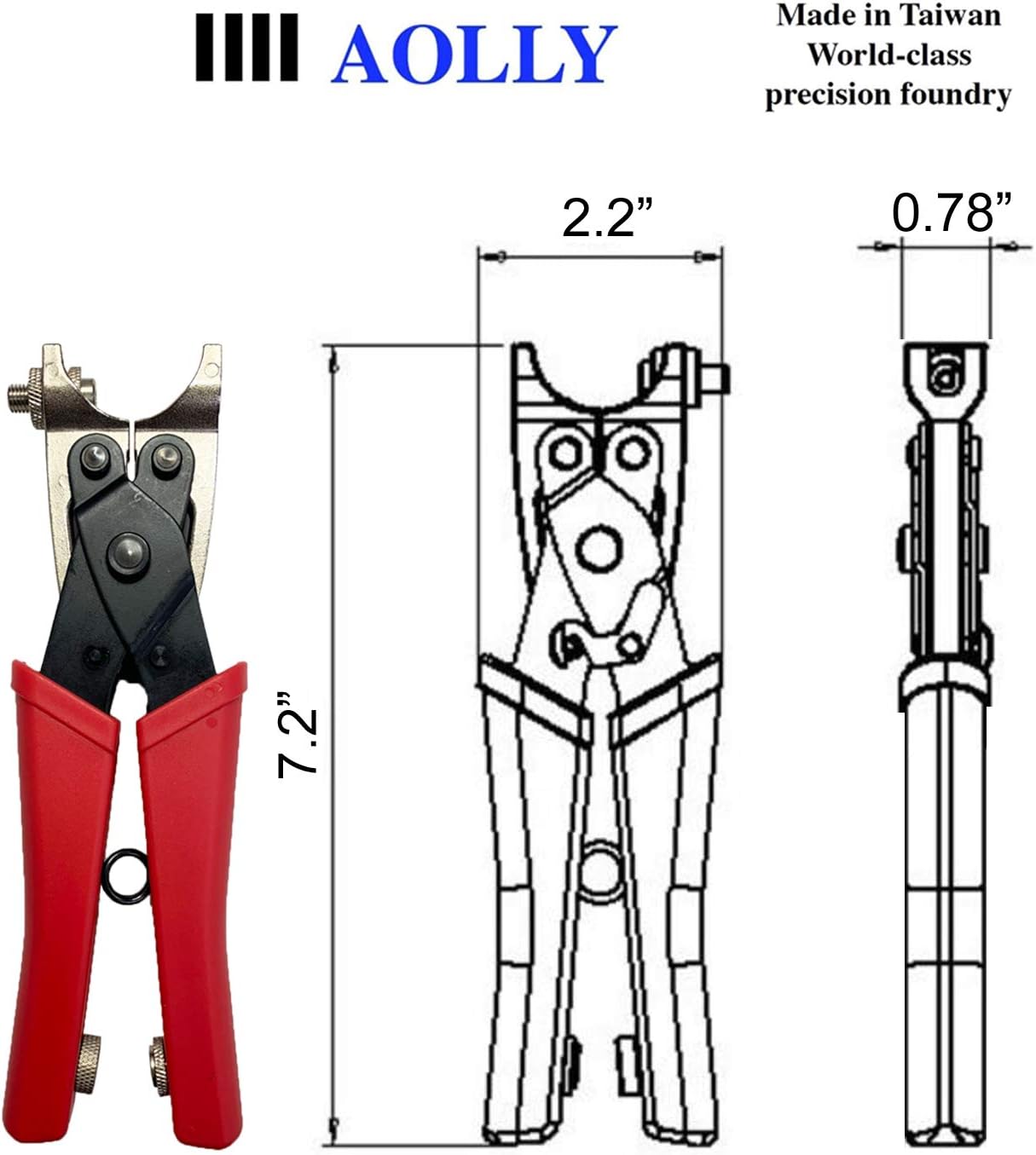 Coaxial Compression Crimping Tool T403