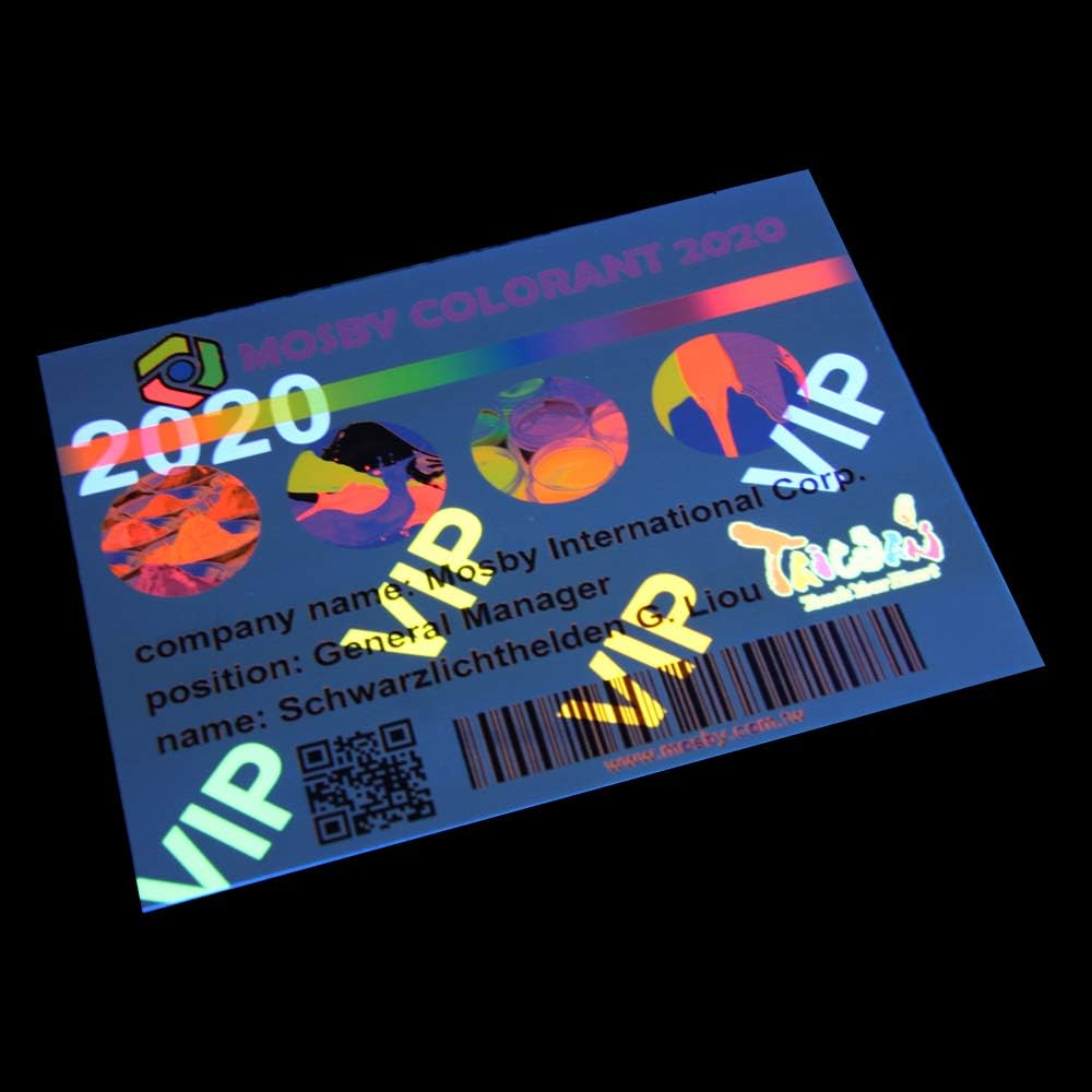 Invisible UV Ink 6 Colors Set for Inkjet Printers, 10 ml/Color, Pack of 2 M155
