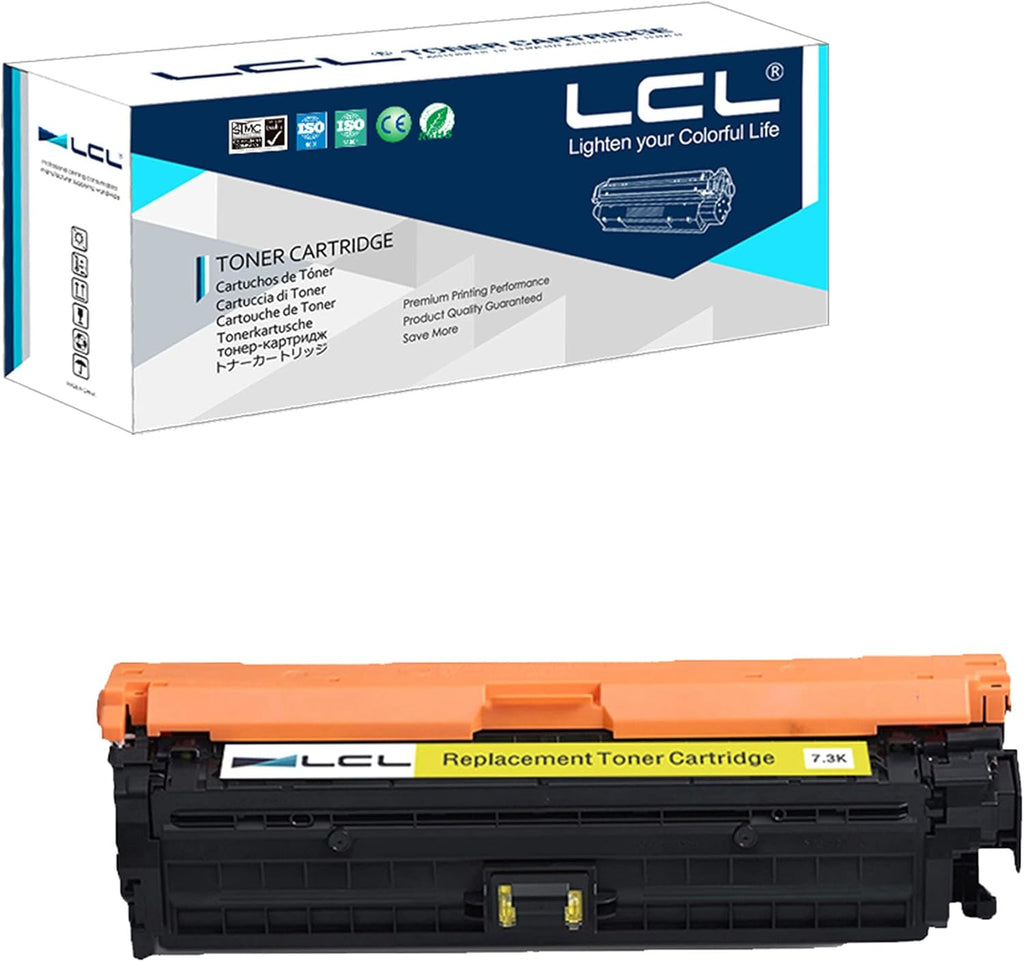 Yellow Toner Cartridge for HP 307A CE742A (1-Pack) G1701