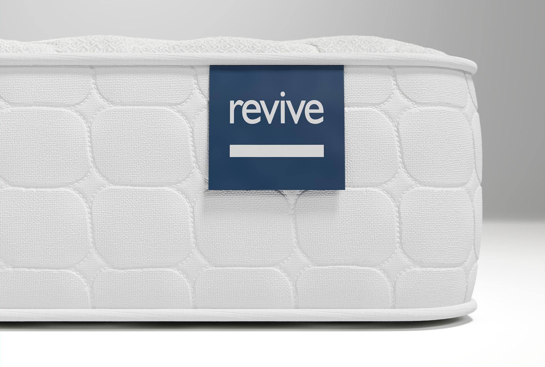 Queen Mattress White Fabric M3734