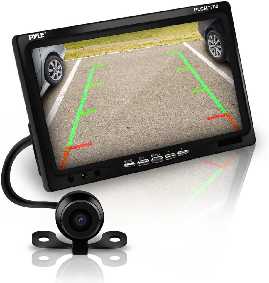 7" LCD Backup Camera Monitor System with Night Vision I457