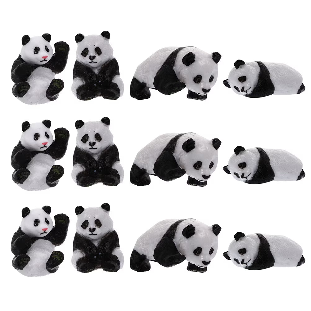 Miniature Panda Dolls Z1368