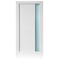 Satin Etch Glass Slab Door V1692