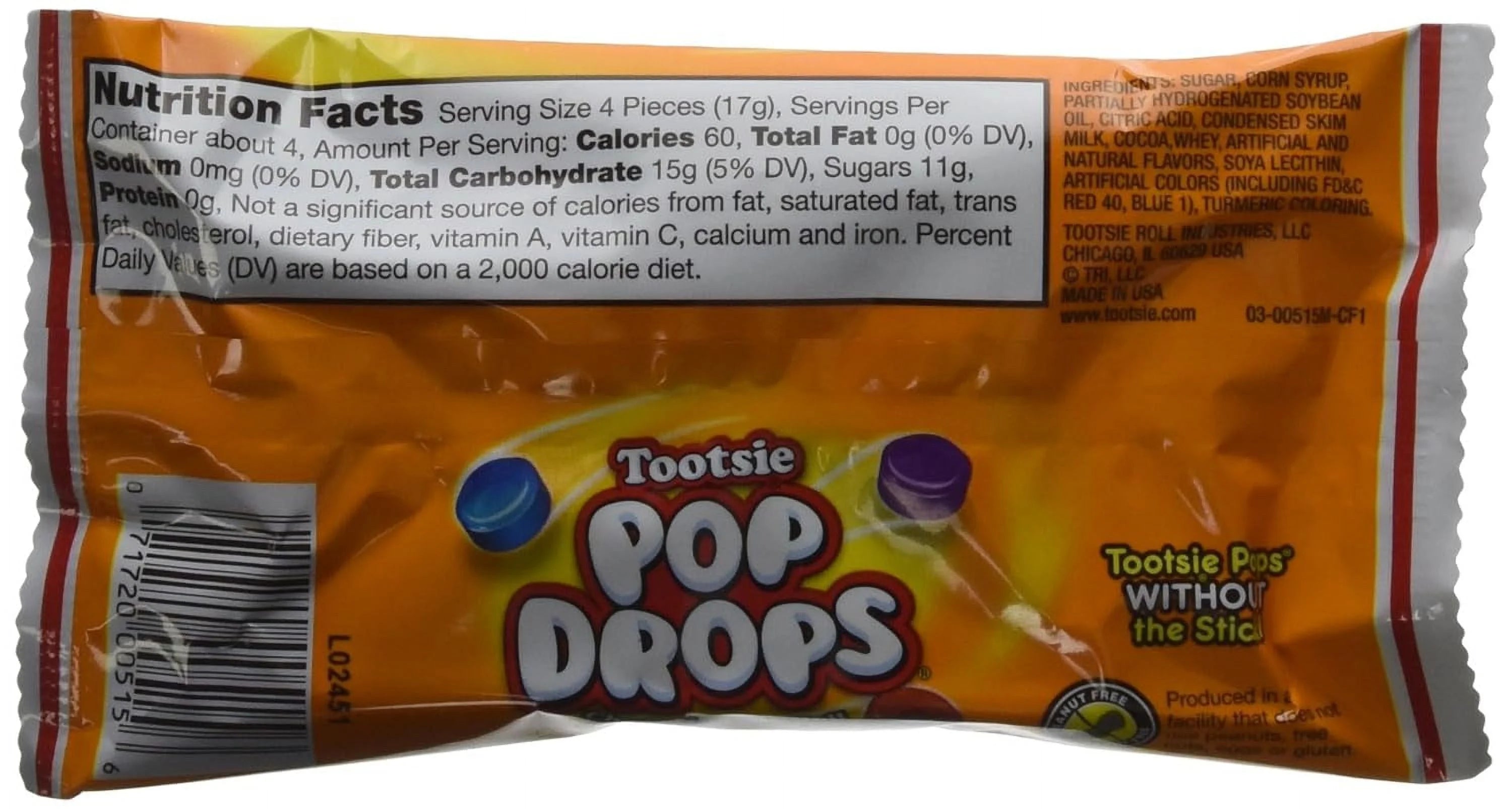 Tootsie Pop Drops 24 ct 2.25 oz T12684