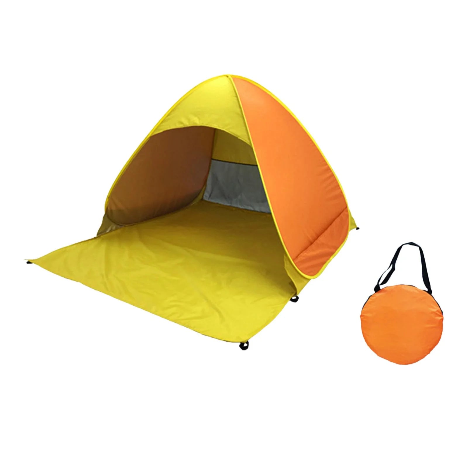 Orange Automatic Beach Tent O729233