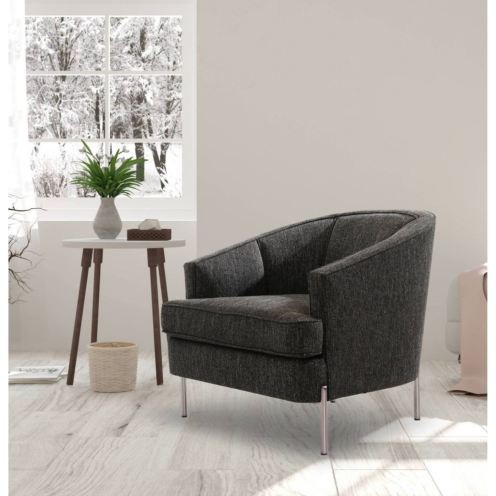 Black Club Chair X609531