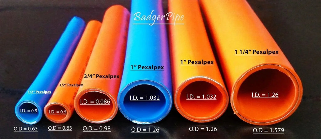 1/2"-1000' Orange Pex-al-pex Tubing Z1881
