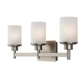 Brushed Nickel 3-Light Bath Light R85884