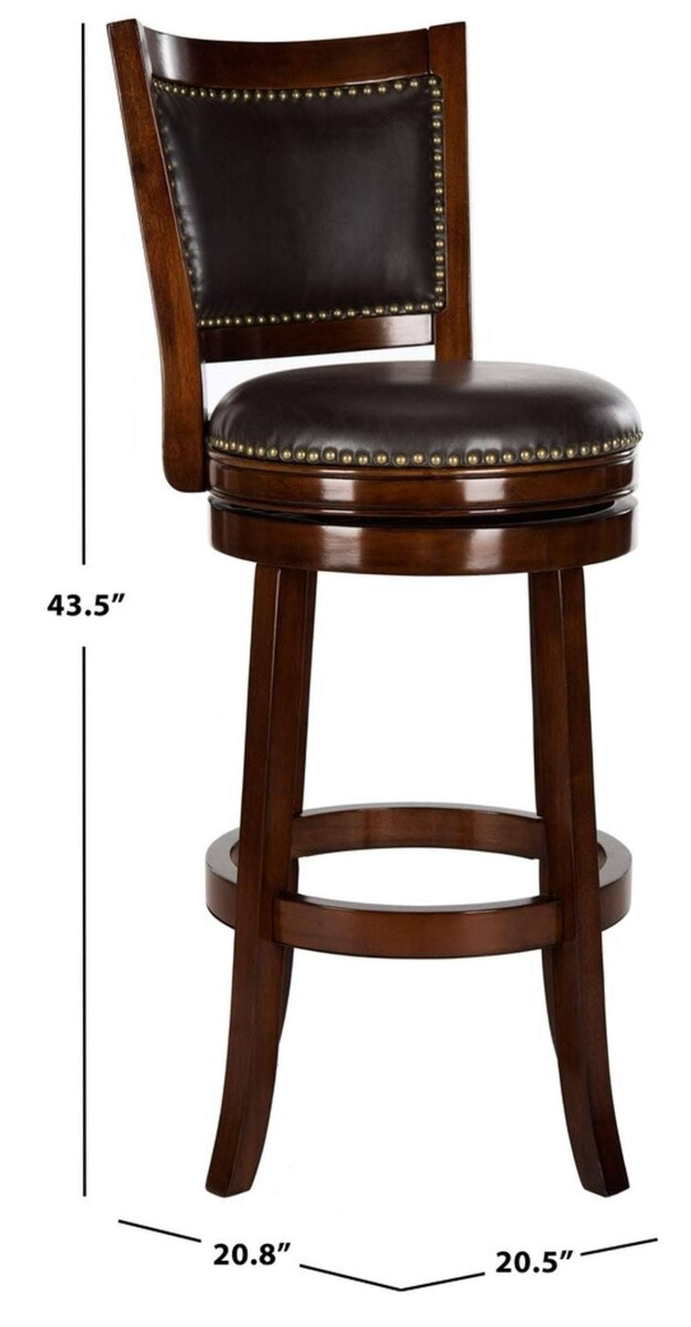 Sierra/Brown Swivel Bar Stool G862312