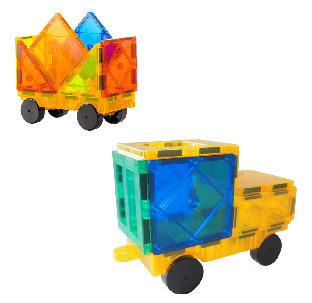120-Piece Magnetic Tiles Set with Carrying Bag U7180