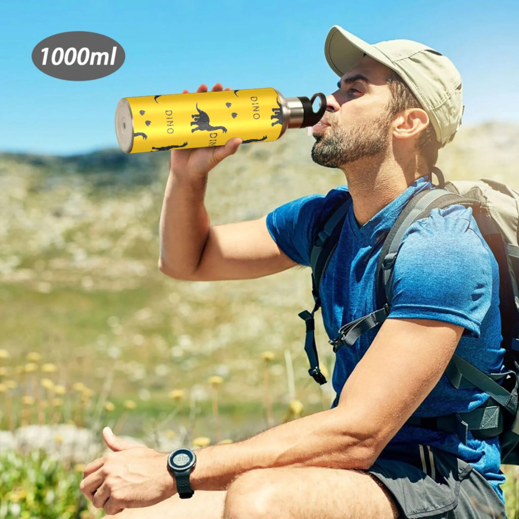 Stainless Steel Insulated Water Bottle with Straw Lid C915