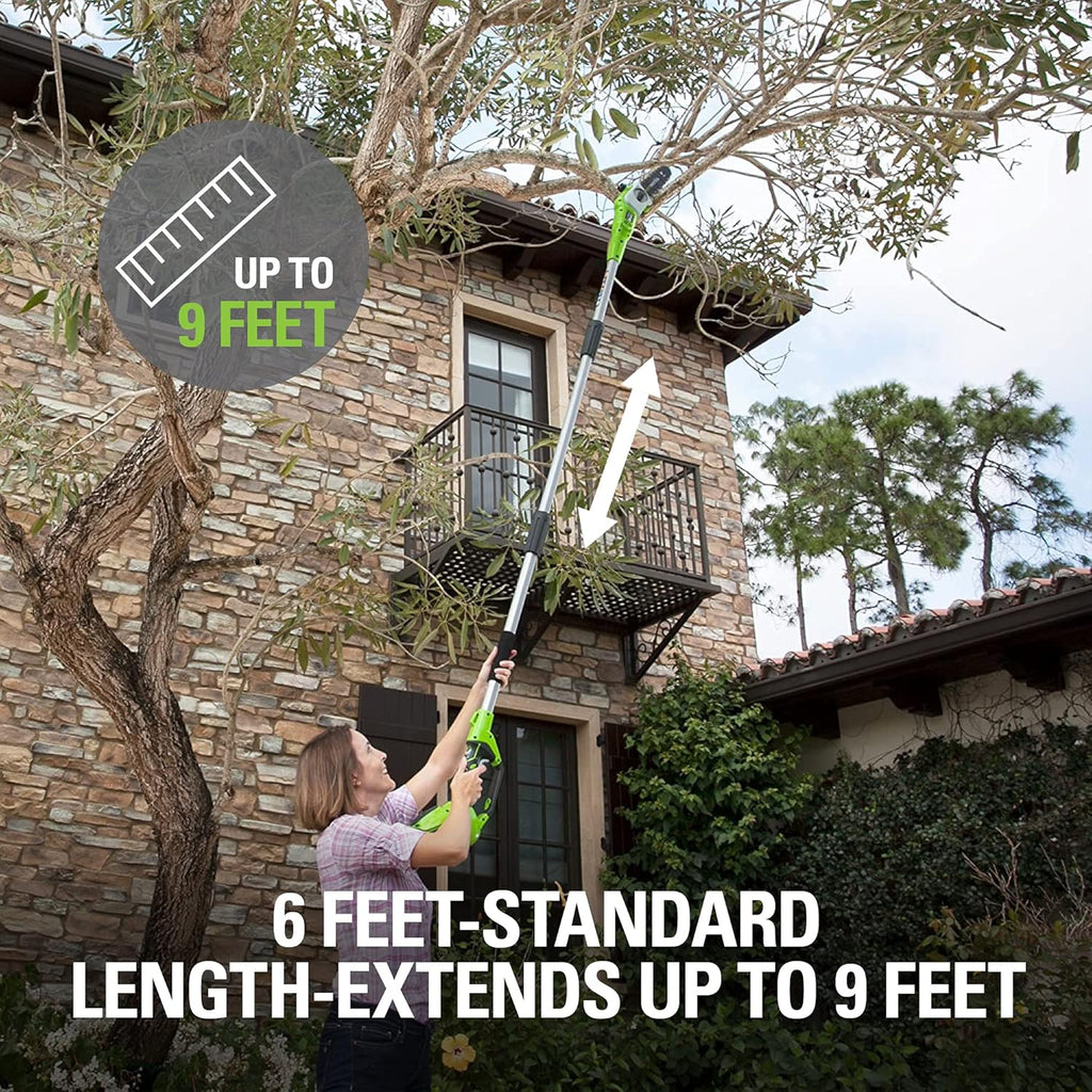 40V 8-Inch Cordless Pole Saw A267