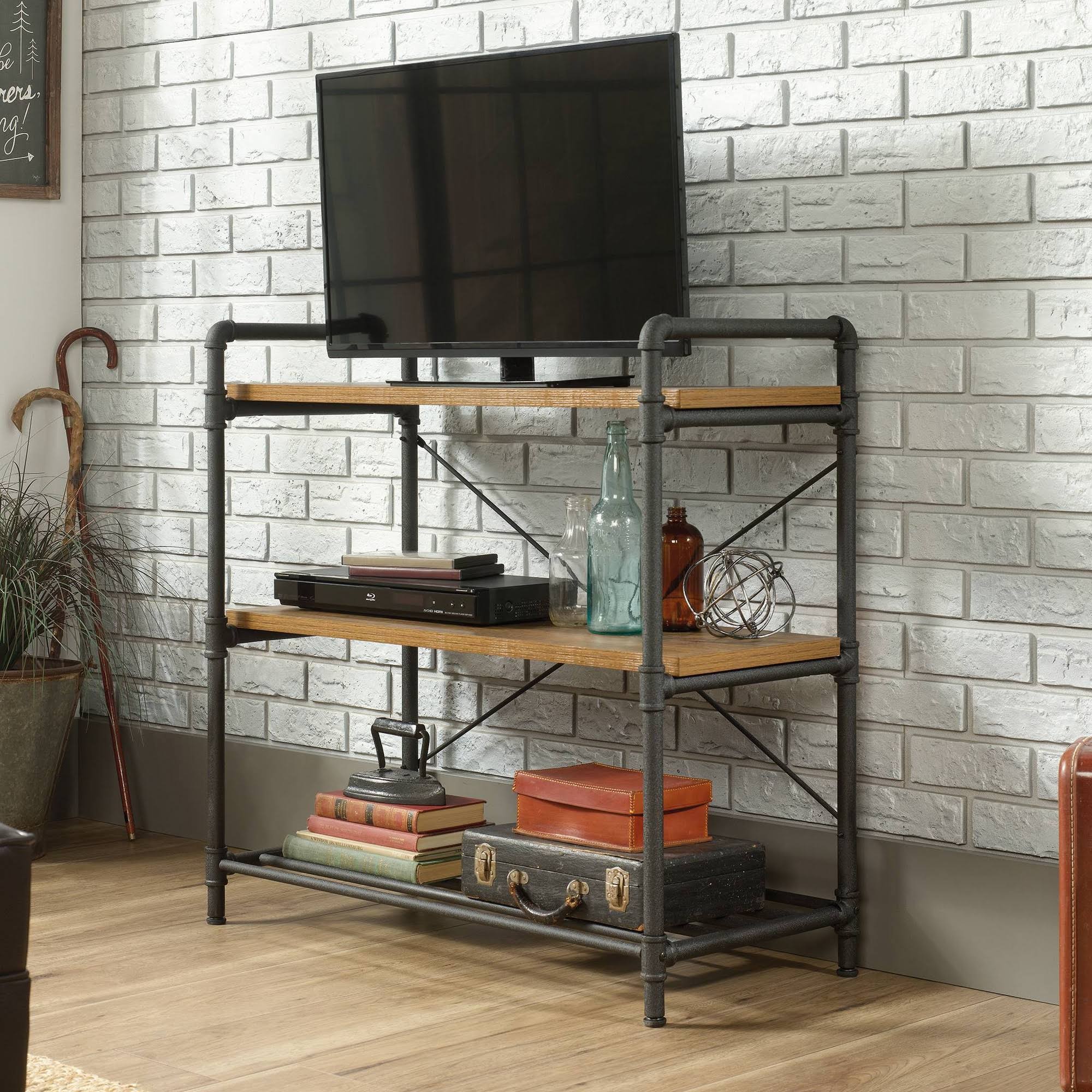 Checked Oak Console Table R632636