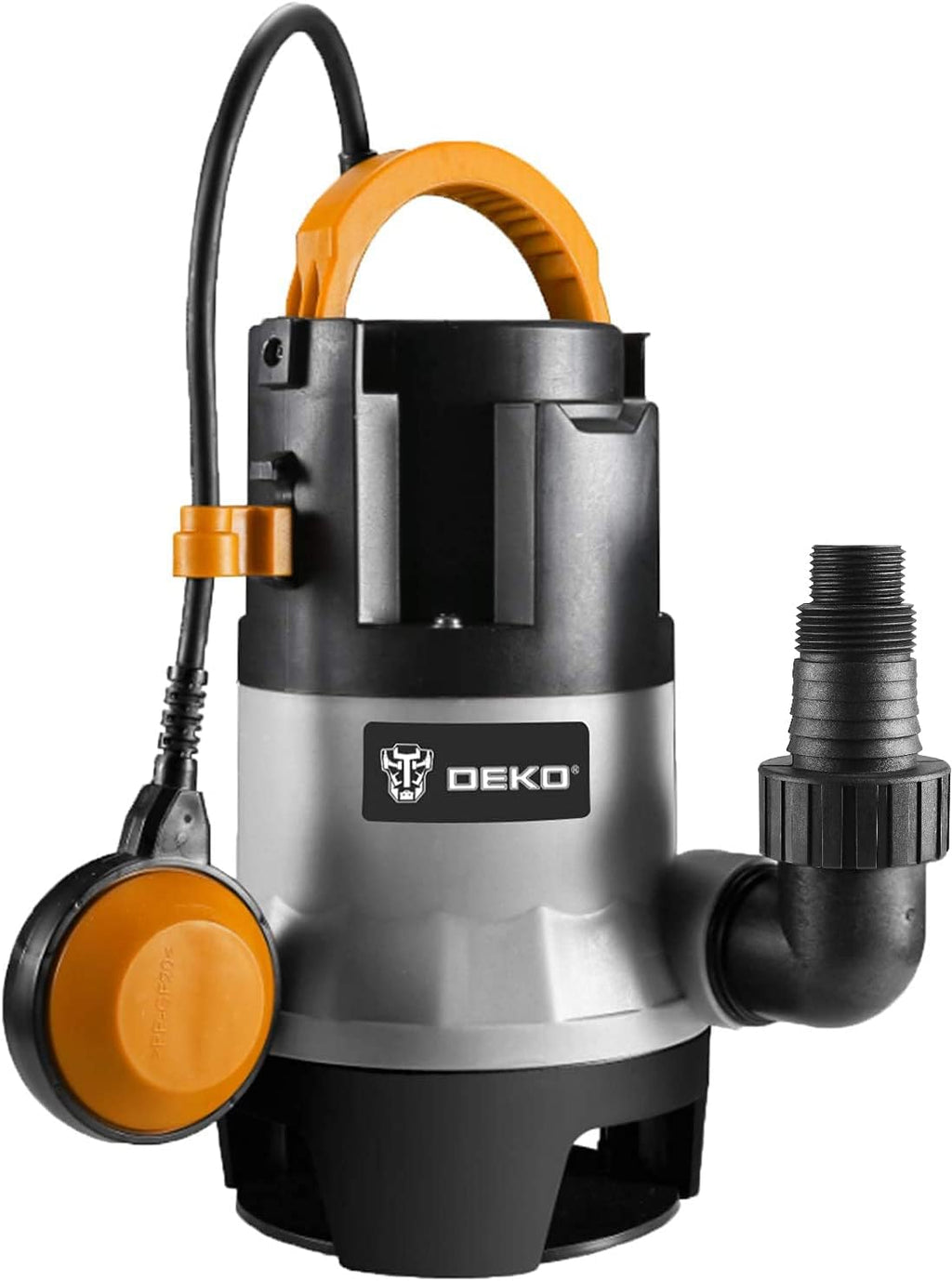 1HP 3302GPH Submersible Clean/Dirty Water Pump with Float Switch, Pack of 2 N50319