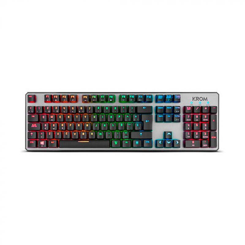Black Spanish Gaming Keyboard U5956
