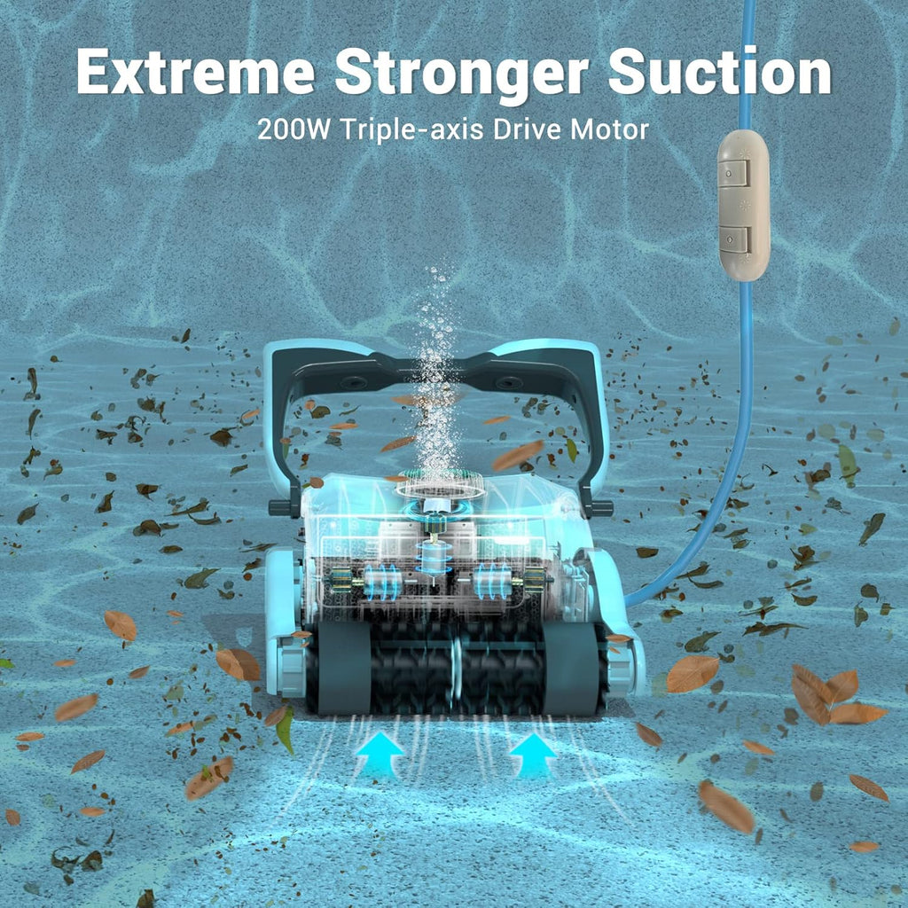 Automatic Robotic Pool Cleaner with Remote Control M202915