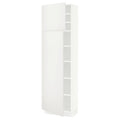 White High Cabinet with Shelves and 2 Doors L86479