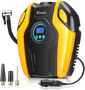 12V DC Portable Auto Tire Pump with Digital Display Pressure Gauge up to 150PSI Pack of 2 V217