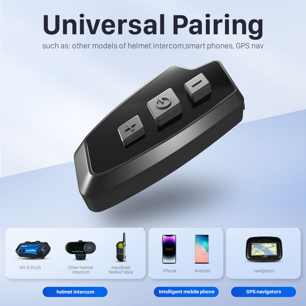 Motorcycle Bluetooth Headset Helmet Intercom Wireless Communication I63419