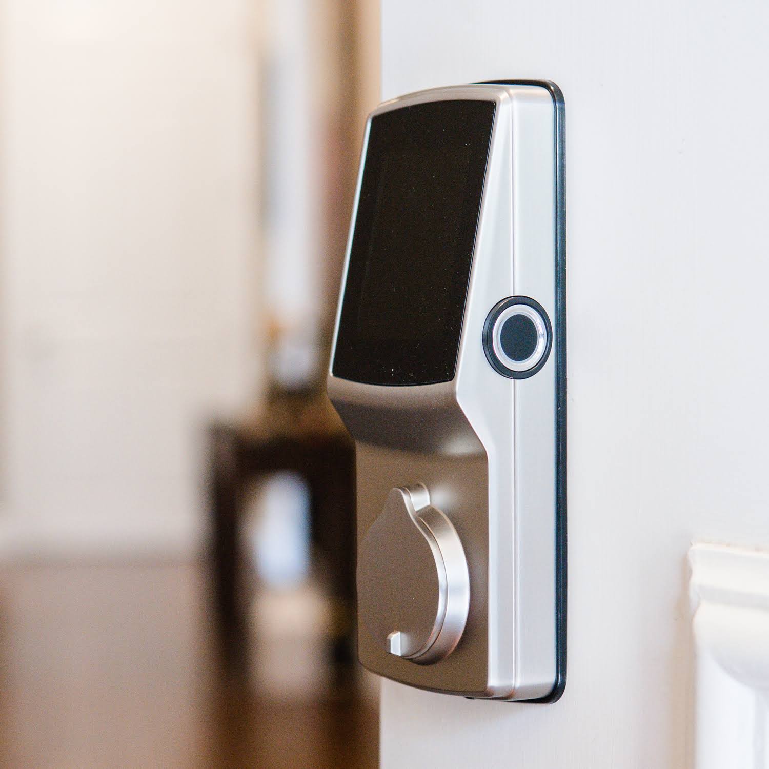 Smart Latch Door Lock with Touchscreen O605757