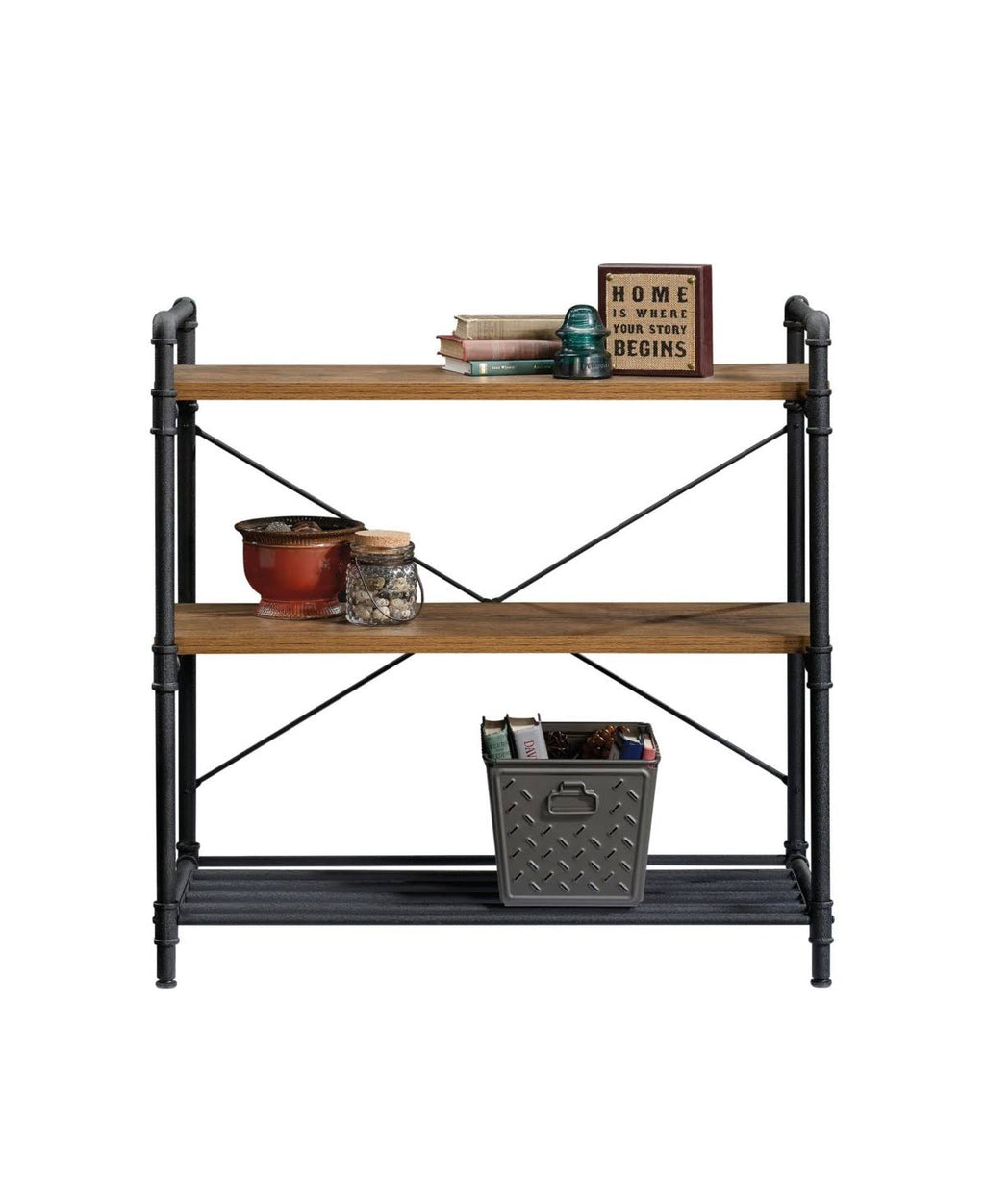 Checked Oak Console Table R632636