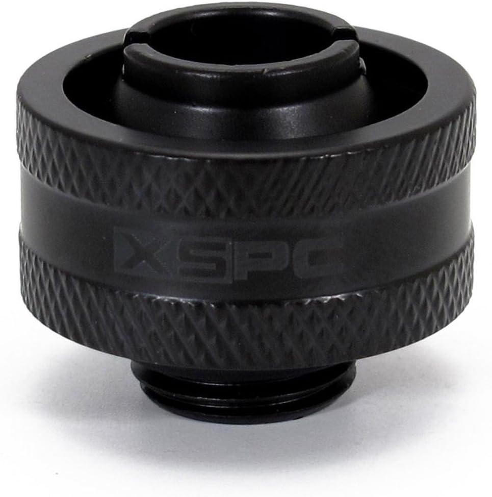 Matte Black Compression Fitting 6-Pack O457503