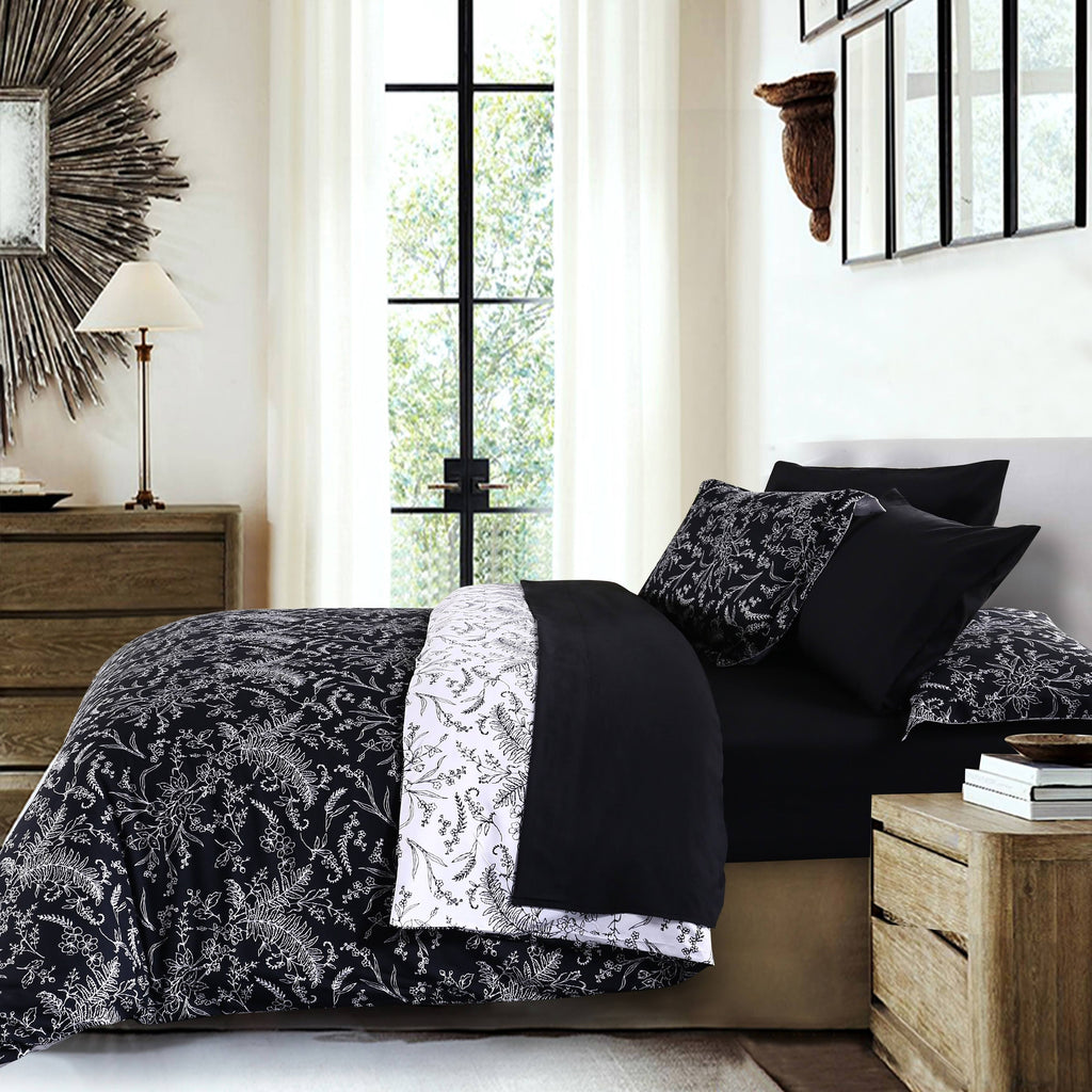 Muted Teal King Down Alternative Comforter and Sham Set M575