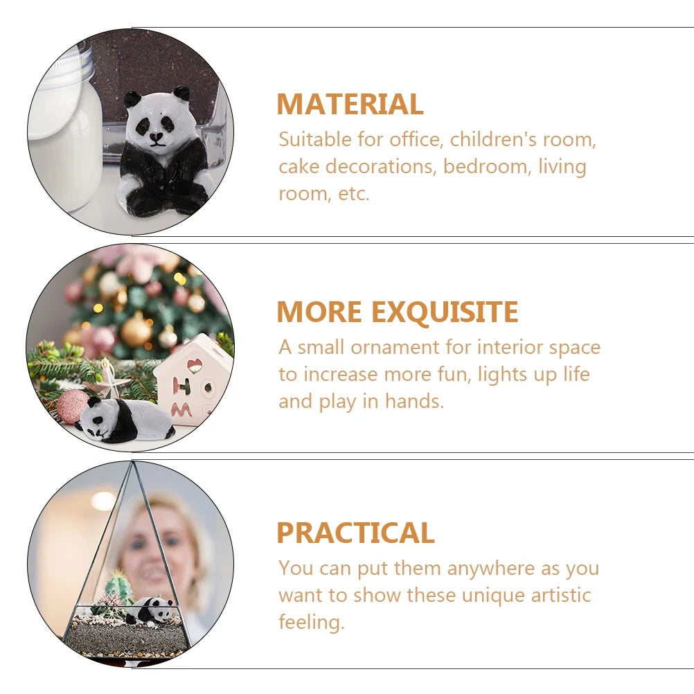 Miniature Panda Dolls Z1368