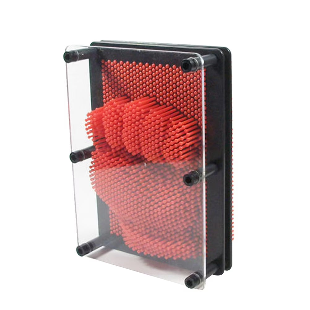 Red Large Size 3-Dimensional Pin Art Board Toy P243241