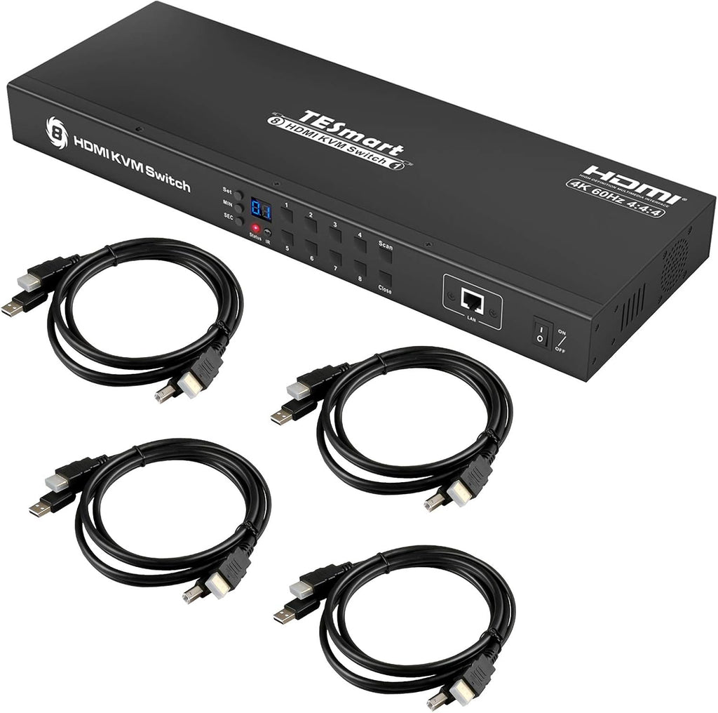 8 Port HDMI KVM Switch 4K@60Hz G660571
