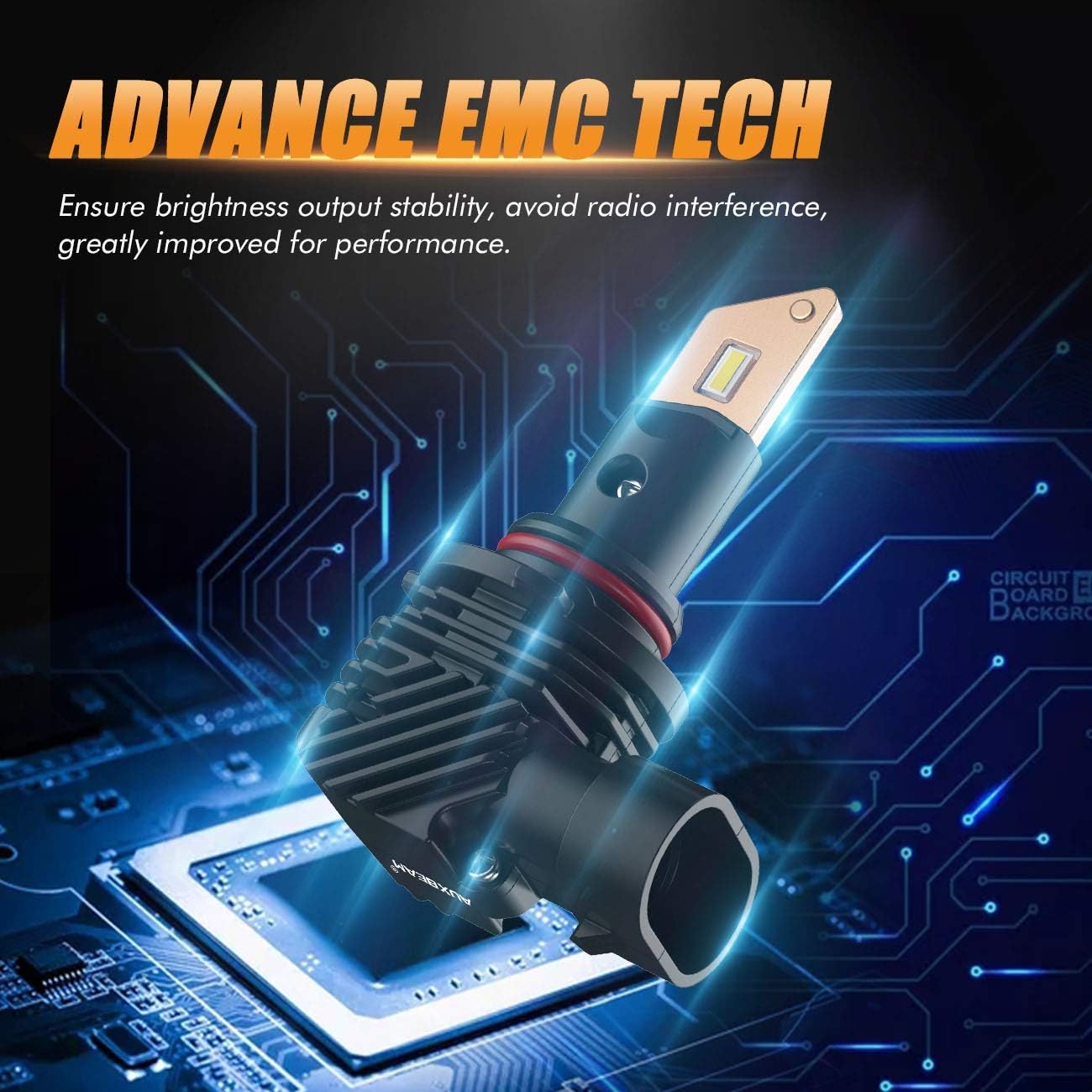 6500K Cool White LED Bulbs Combo, Pack of 4 Pack of 2 D710