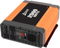 2000W Power Inverter 12V to 110V with 3AC Outlets and USB F9423