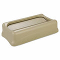 Beige Swing Lid Slim Jim Container K758
