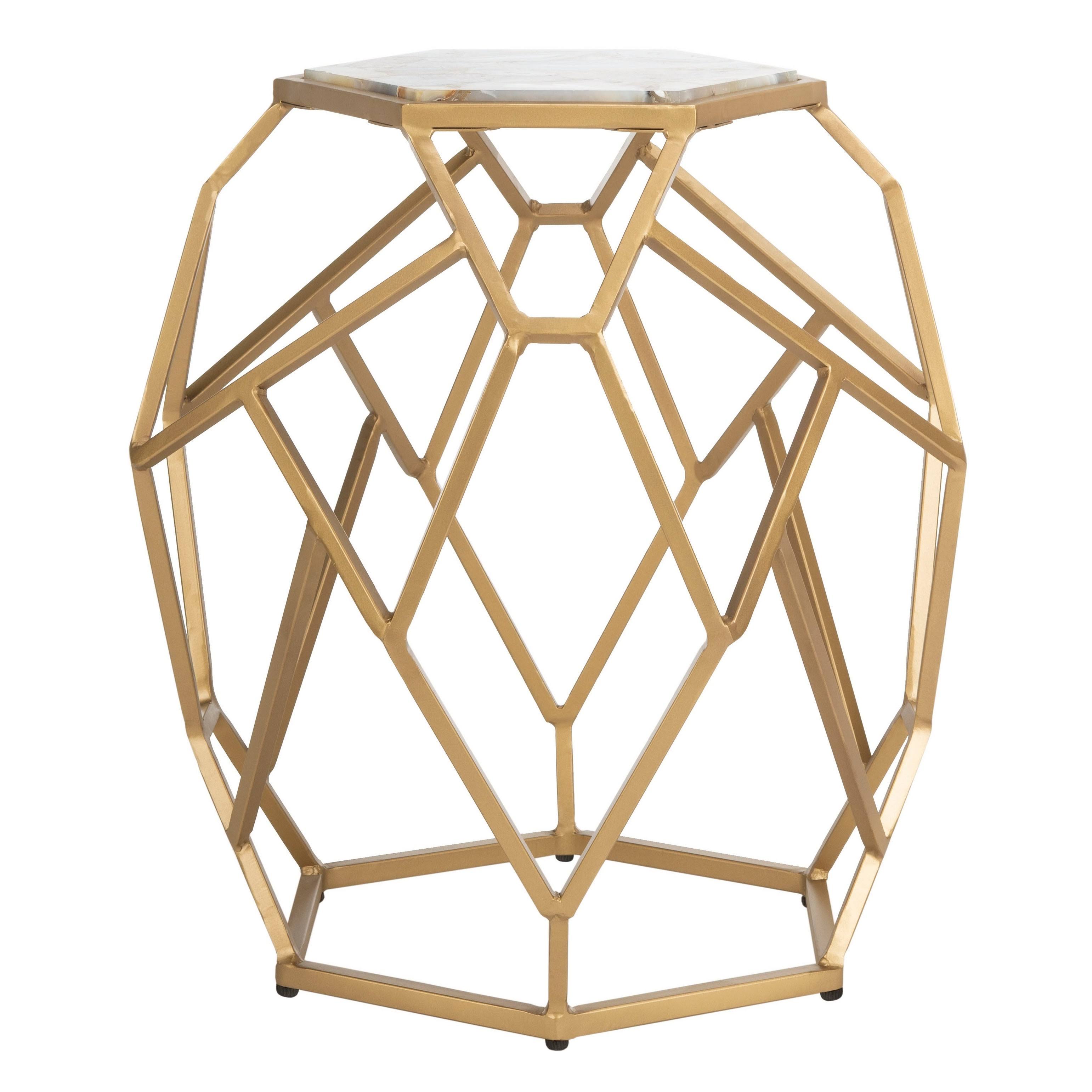 Geometric Accent Table F837