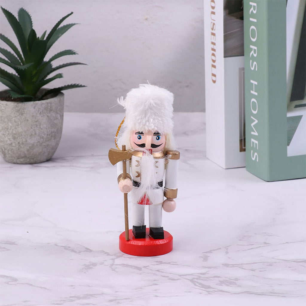 Mini Wooden Nutcracker Doll Soldier Ornament F12700