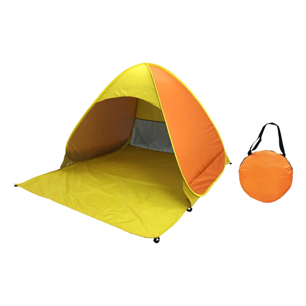 Orange Automatic Beach Tent O729233
