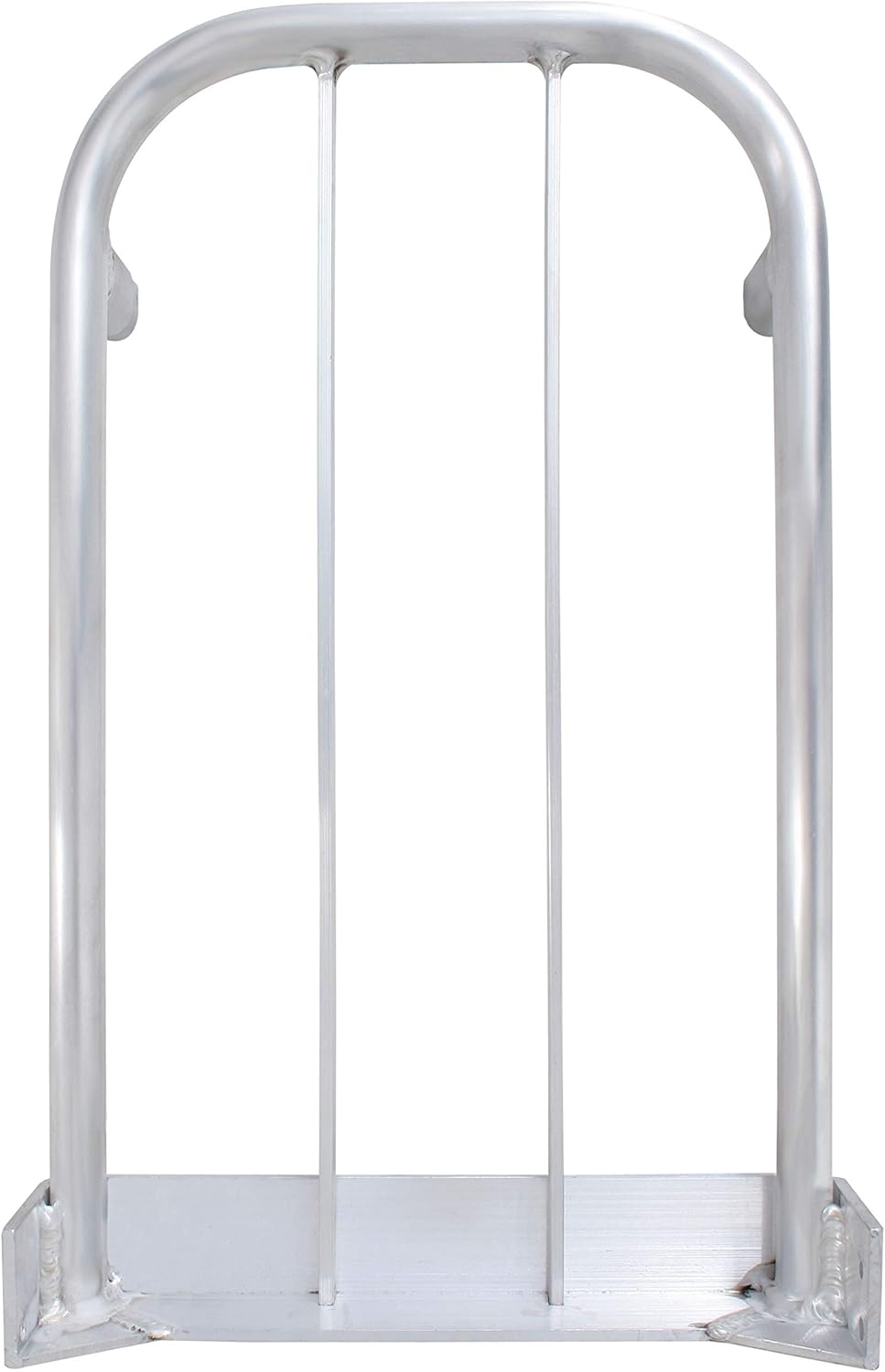 Aluminum Hand Truck, 330 Lbs. Capacity, Solid Rubber Tires L68754