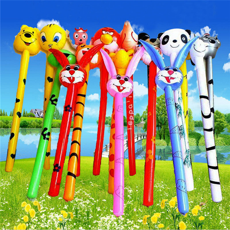Cartoon Inflatable Hammer Stick Children Outdoor Toys I541