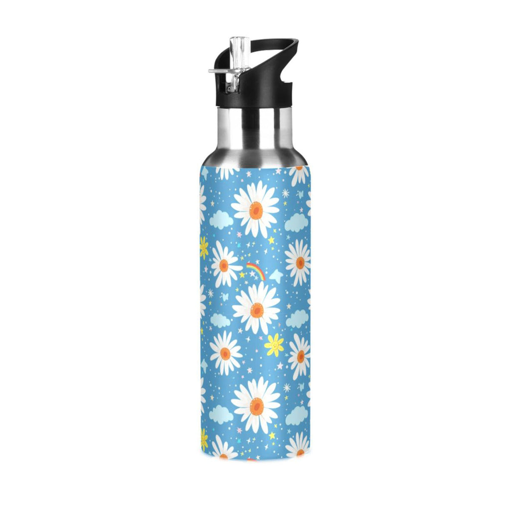 Insulated Stainless Steel Water Bottle with Straw Lid 20 oz F15527