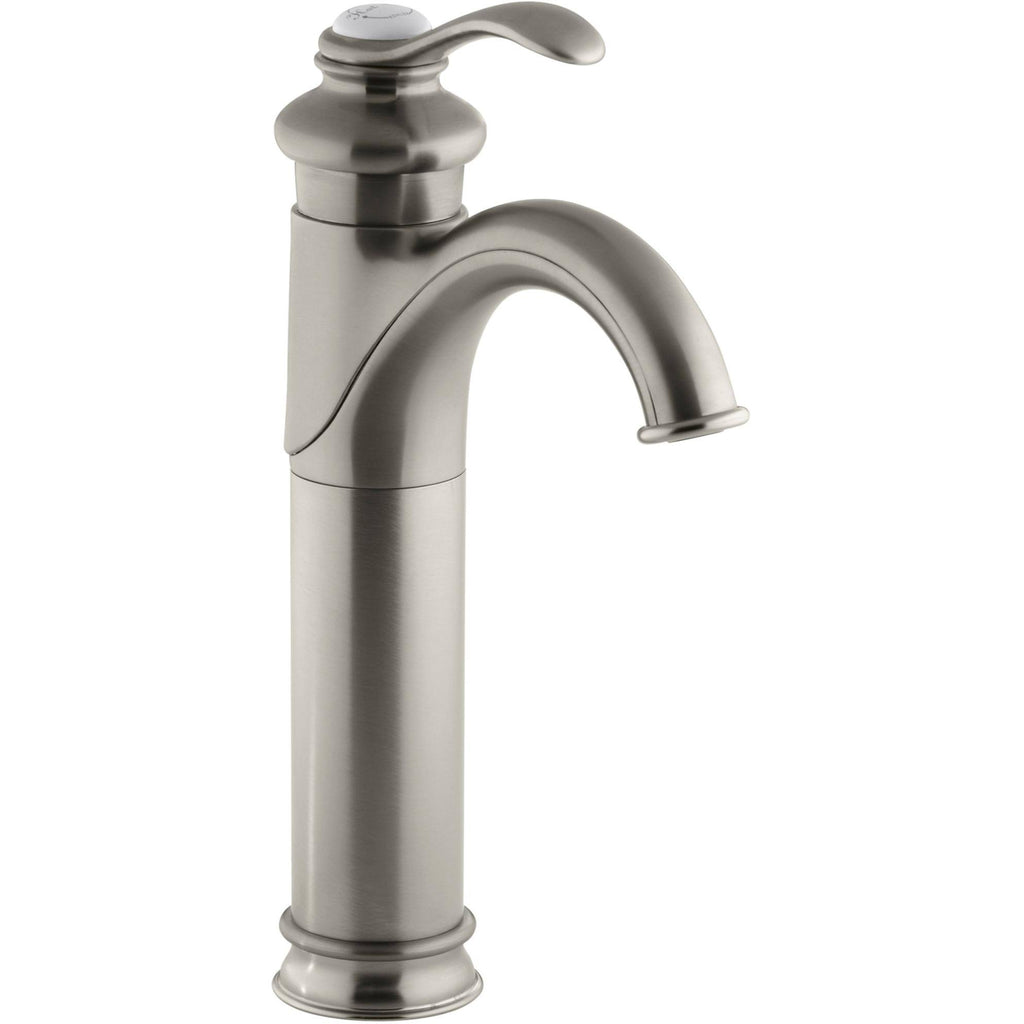 Brushed Nickel Single Hole Bathroom Faucet D1686