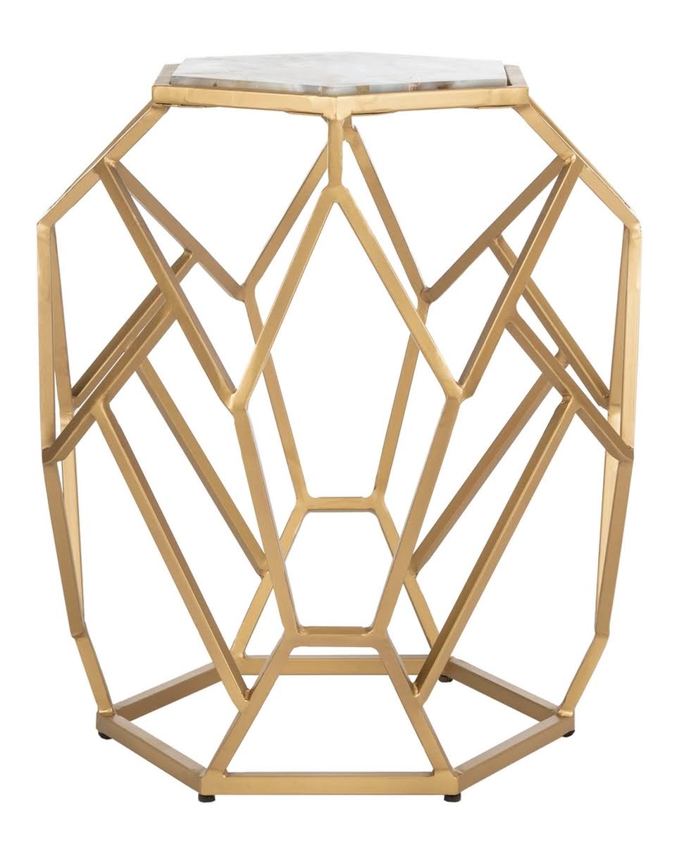 Geometric Accent Table F837
