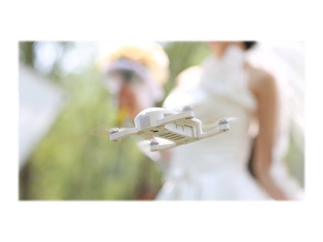 Mini White Pocket Drone with HD Camera N7667