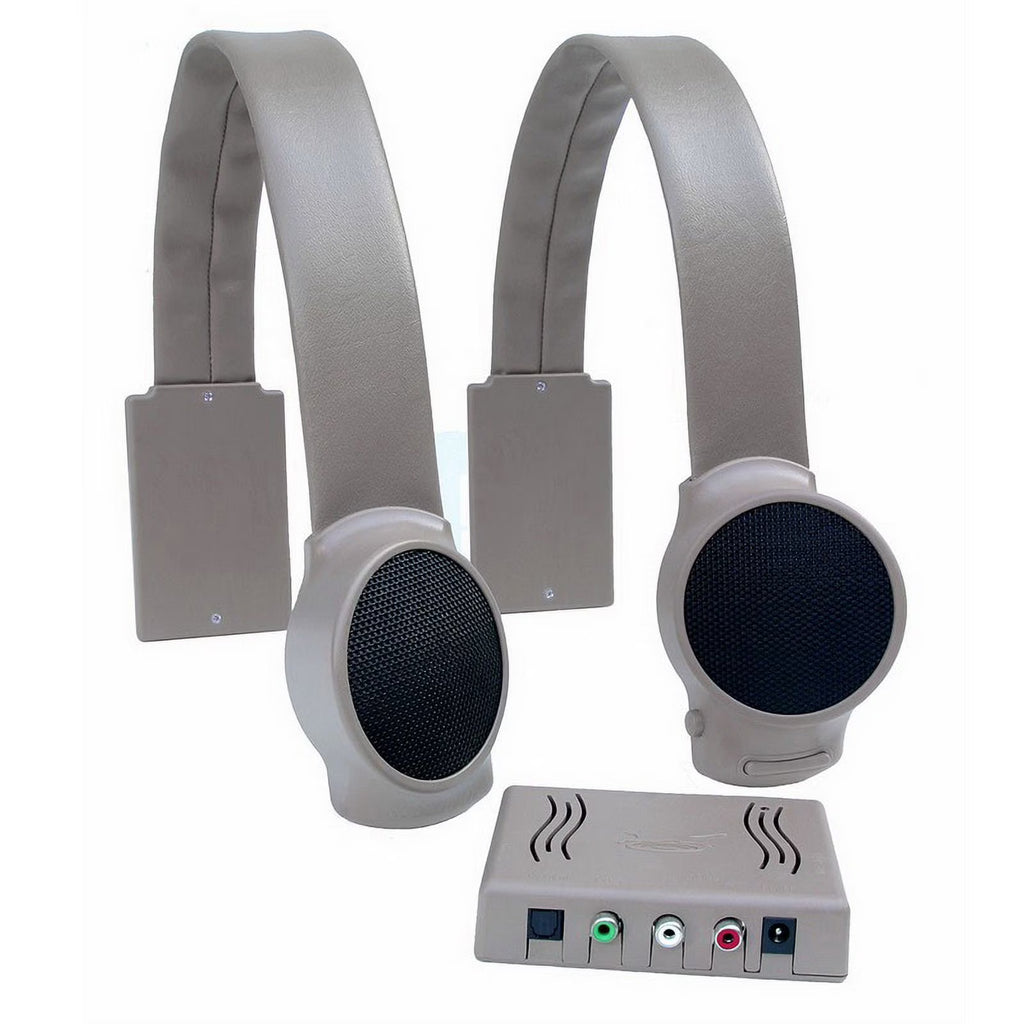 Gray Wireless TV Speakers Q5457