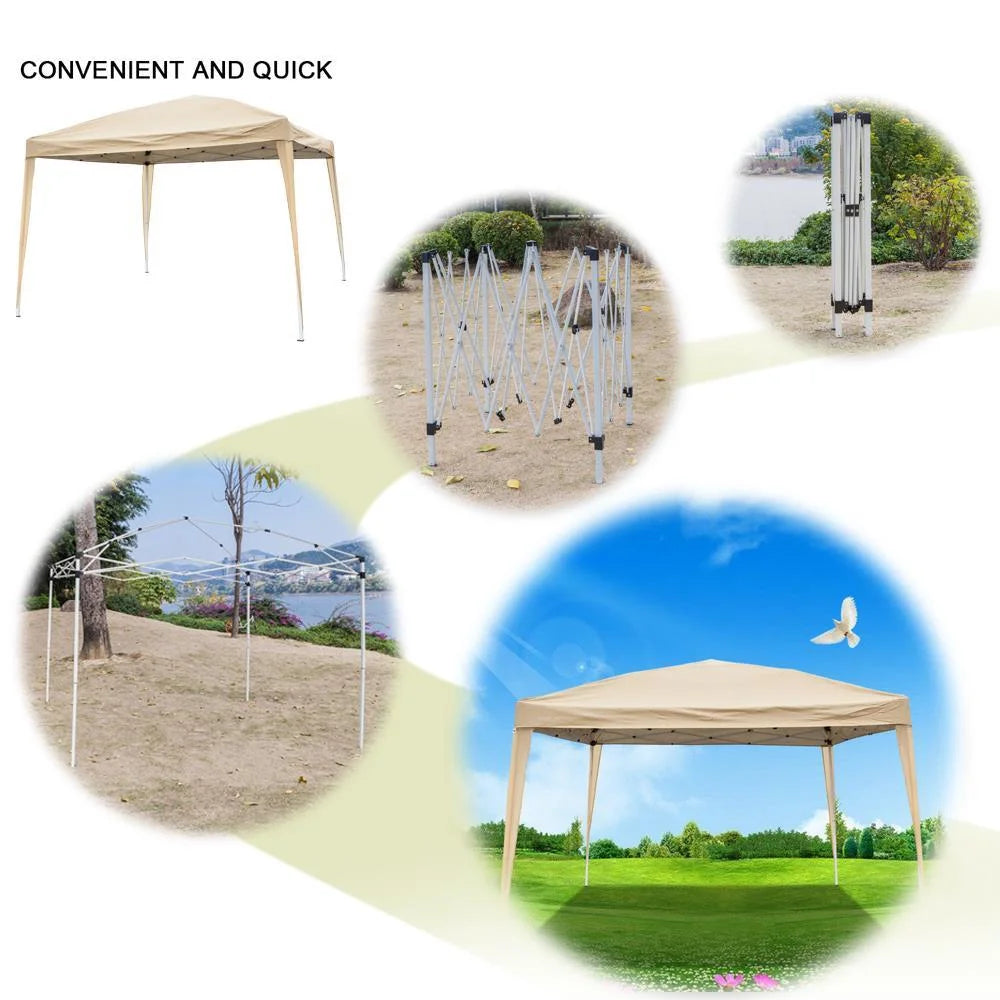 Yellow Pop Up Canopy Tent J4790