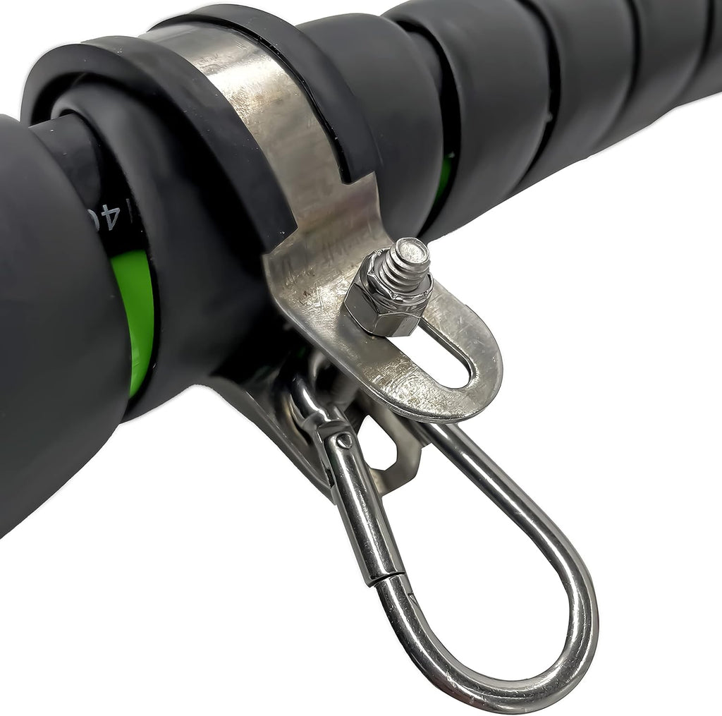 15ft 3 in 1 ABS & Power Air Line Hose Wrap 7 Way Electrical Cable with Handle Grip Z835