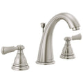 Brushed Nickel Two-Handle Widespread Bath Faucet H373