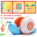 Leashing Rope Snail Toddler Toy with Light Music L243601